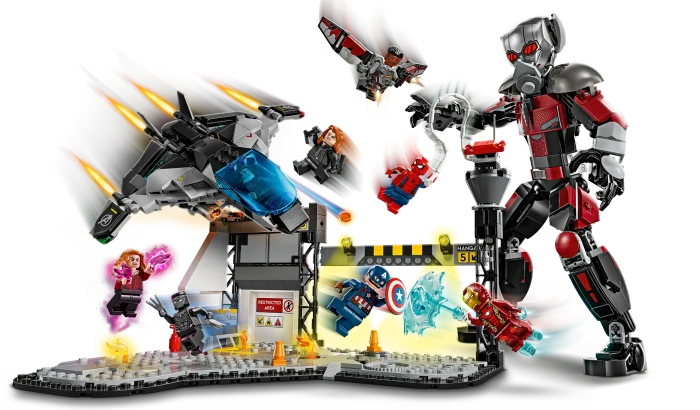 LEGO Marvel Super Heroes Spielset - Captain America: Civil War Actionduell