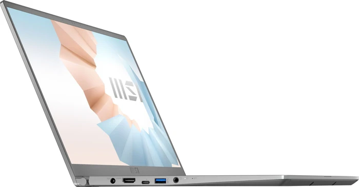 MSI Modern 15 A11M-062, Urban Silver, Core i7-1165G7, 8GB RAM, 512GB SSD, DE