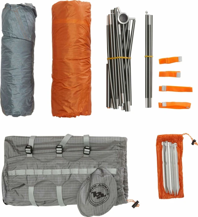 Big Agnes Copper Spur HV UL2 Kuppelzelt orange