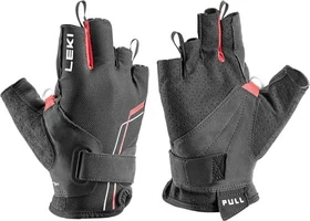 Leki Nordic Breeze Shark Handschuhe schwarz/rot/weiß