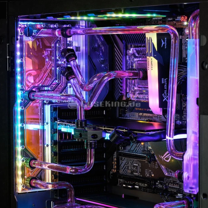 Phanteks Glacier D140 Distro-Plate, Verteilerplatte