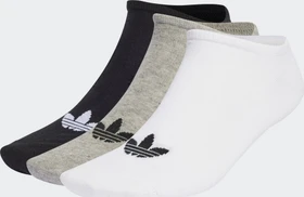 adidas Trefoil Liner Socken white/medium grey heather/black, 6 Paare