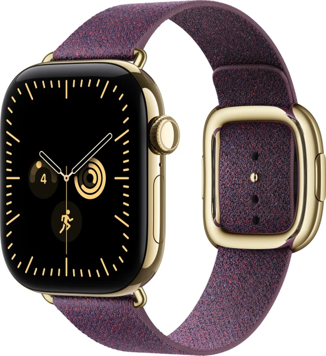 Apple Armband mit moderner Schließe Medium für Apple Watch 42mm mulberry