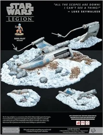 Star Wars Legion - Crashed X-Wing Terrain Pack
