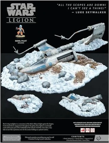 Star Wars Legion - Crashed X-Wing Terrain Pack