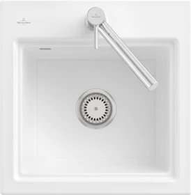 Villeroy & Boch Subway Style 50 S Einbau Becken mittig weiß alpin