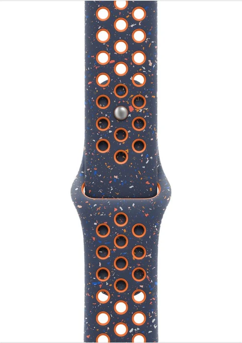 Apple Nike Sportarmband M/L für Apple Watch 45mm Blue Flame