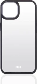 Peter Jäckel Fun Camera Protect Cover Clear für Apple iPhone 15 Plus schwarz