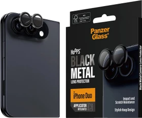 PanzerGlass Hoops Camera Lens Protector für Apple iPhone Duo schwarz