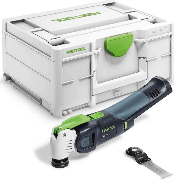 Festool OSC 18 E-Basic Vecturo Akku-Multifunktionswerkzeug solo inkl. Systainer