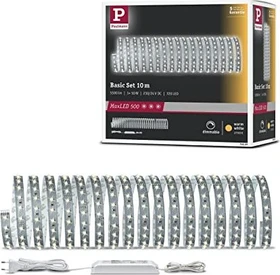 Paulmann MaxLED 500 Basisset LED-Streifen warmweiß unbeschichtet 10m