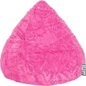 Sitting Point Beanbag Fluffy XL Sitzsack rosa