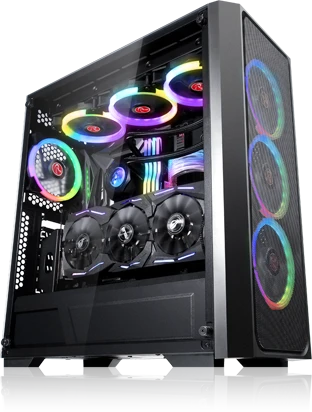Raijintek Ponos MS4, Glasfenster