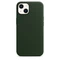 Apple Leder Case mit MagSafe für iPhone 13 schwarzgrün Vorschaubild