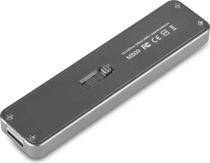 SilverStone MS09C, M.2 SSD, USB-A 3.1