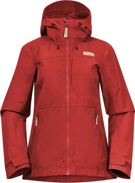 Bergans Nordmarka Leaf Light Wind Funktionsjacke dark brick (Damen)
