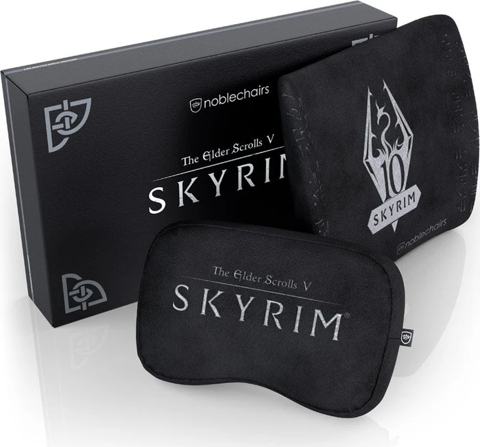 noblechairs Kissen-Set Skyrim Edition, schwarz