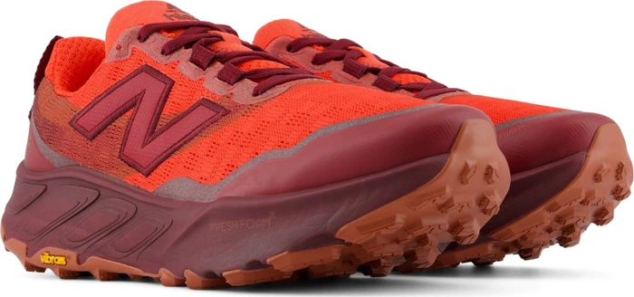 New Balance Fresh Foam X Hierro v9 neo flame/mulled wine (Herren)