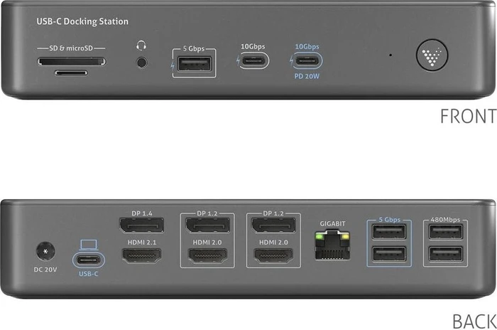 PureLink Vuelogic 18-in-1 USB-C Docking Station, USB-C 3.1 [Buchse]