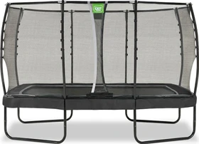 Exit Toys Allure Premium mit Sicherheitsnetz 214x366cm Trampolin schwarz