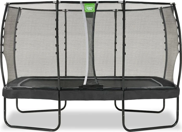 Exit Toys Allure Premium mit Sicherheitsnetz 214x366cm Trampolin schwarz
