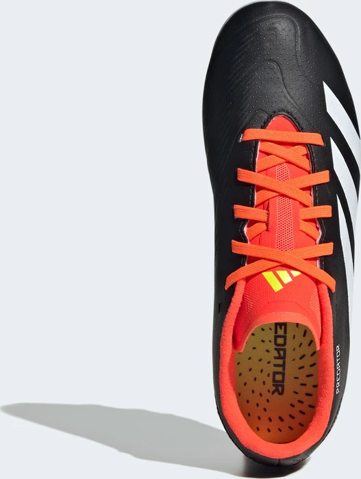 adidas Predator 24 League Low MG core black/cloud white/solar red (Junior)