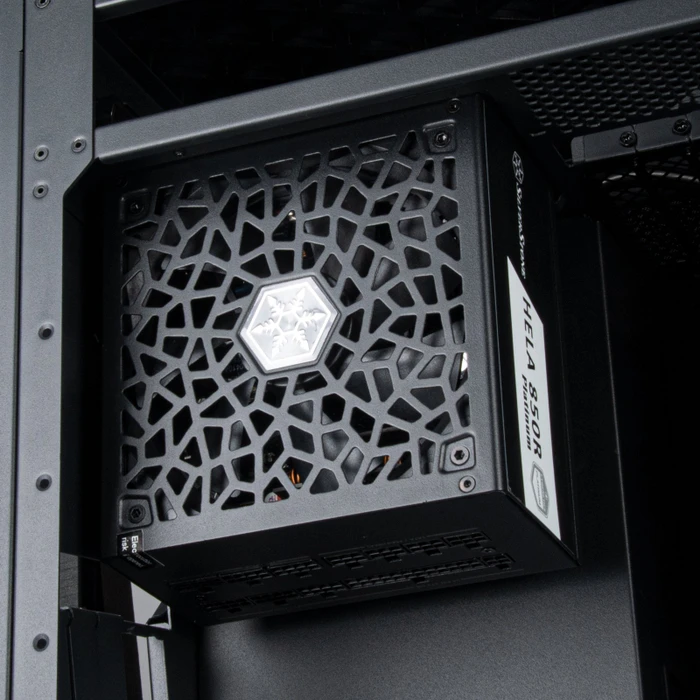 SilverStone Alta F2 Black, schwarz, Glasfenster