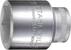 Stahlwille 52 Außensechskant Steckschlüssel 1/2", 32x47mm