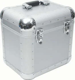 Roadinger Record Case Pro ALU Maxi-Booking, abgerundet
