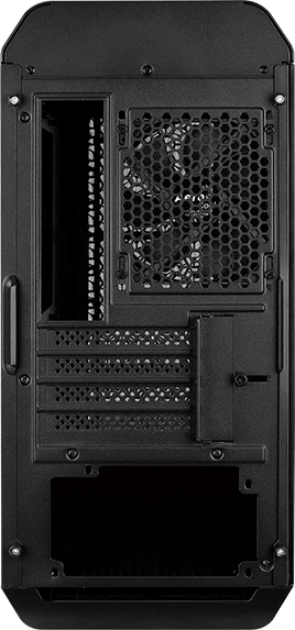 AeroCool Aero One Mini, schwarz, Glasfenster