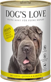 PetCo Dog's Love Classic Huhn mit Birne, Karotte und Quinoa, 400g