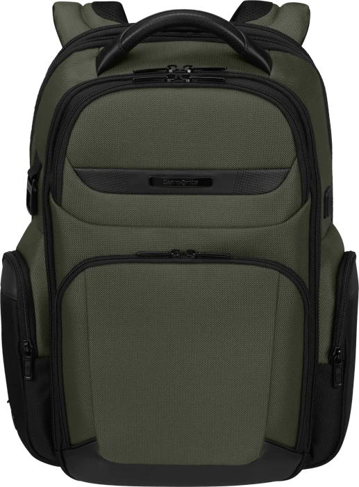 Samsonite Pro-DLX 6, Rucksack, expandable, 15.6", grün