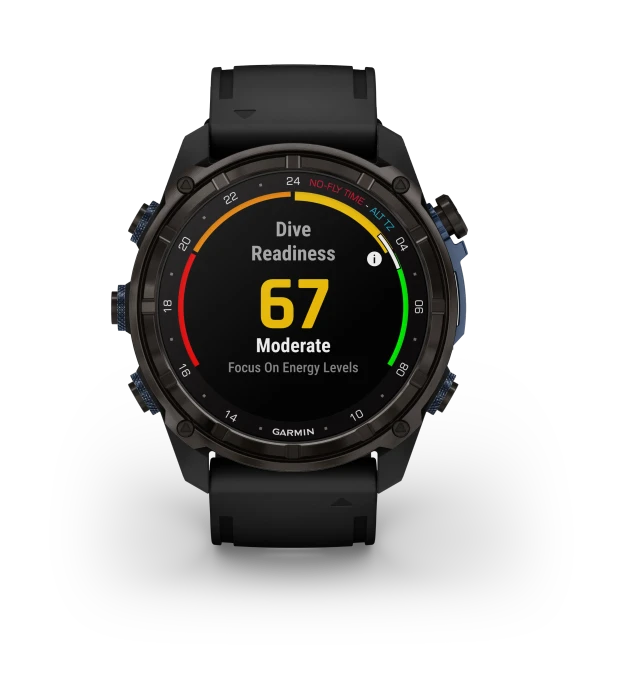 Garmin Descent Mk3i 43mm mit Silikonarmband carbon grey/black
