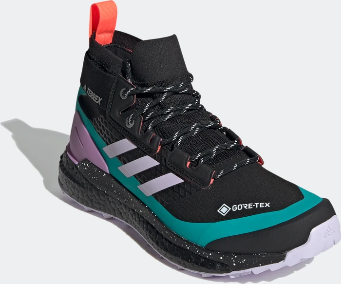 adidas Terrex Free Hiker Gore-Tex core black/purple tint/signal pink (Damen)