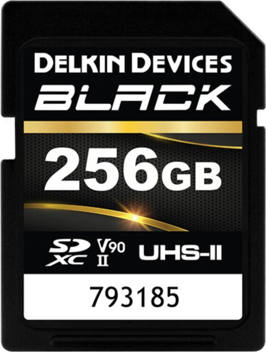 Delkin Black R300/W250 256GB, UHS-II U3, Class 10