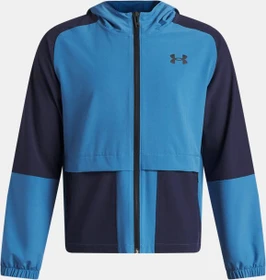 Under Armour Unstoppable Jacke aegean blue/midnight navy/black (Junior)