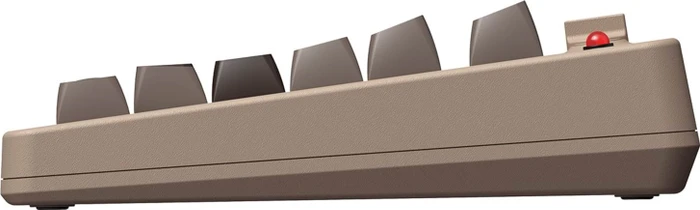 8BitDo Retro Mechanical Keyboard, C64 Edition, beige, Kailh Box V2 WHITE, USB/Bluetooth, US