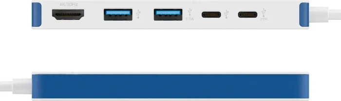 Targus HyperDrive Flex 5, USB-C 3.0 [Stecker], weiß