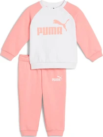 Puma Minicats Essentials Raglan Crew Trainingsanzug pink fruit (Junior)