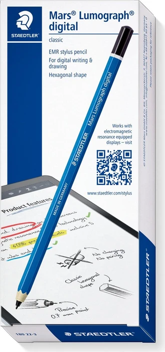 Staedtler Mars Lumograph digital classic EMR Stylus, blau
