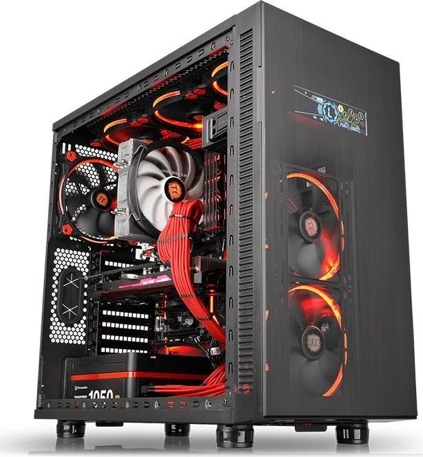 Thermaltake Suppressor F31, Acrylfenster, schallgedämmt