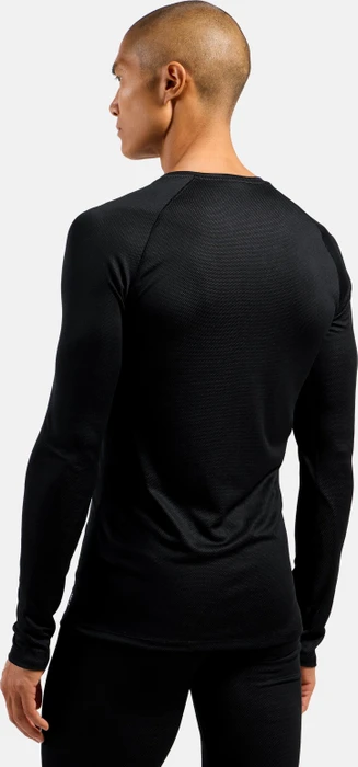 Odlo Active F-Dry Light Eco Funktionsshirt langarm schwarz (Herren)