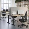 Ergotopia PureBack ergonomischer Bürostuhl, schwarz Vorschaubild