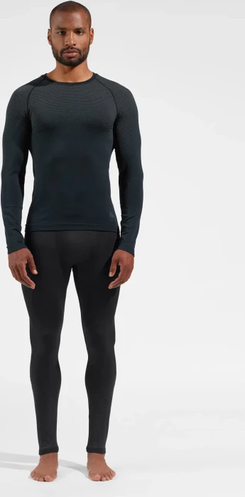 Odlo Performance Light Baselayer Funktionsshirt langarm schwarz (Herren)