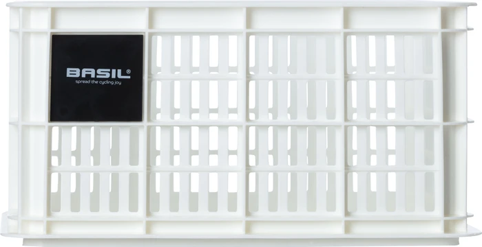 Basil Crate S Fahrradkorb bright white