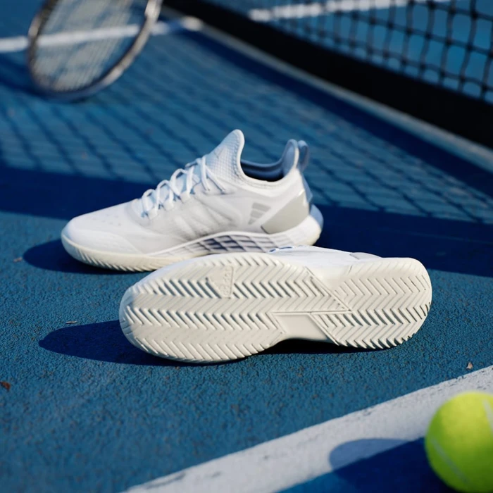 adidas Adizero Ubersonic 4.1 cloud white/silver metallic/grey one