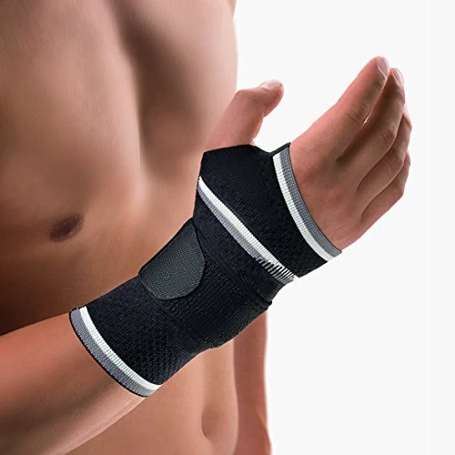 Bort Medical ManuBasic Handgelenkbandage links Größe XS schwarz, 1 Stück