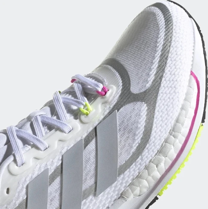 adidas Supernova+ cloud white/halo silver/screaming pink (Damen)