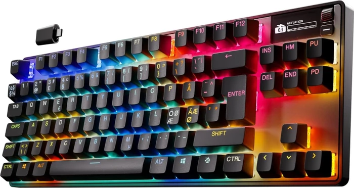 SteelSeries Apex Pro TKL Wireless Gen 3, schwarz, OmniPoint 3.0, USB/Bluetooth, ND