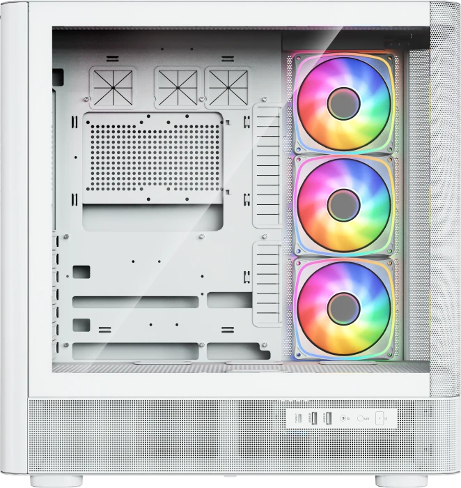 Modecom Volcano AQ300 ARGB White, Glasfenster
